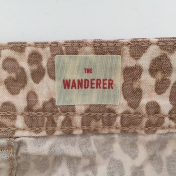 Anthropologie animal print cheetah pants tan 27 - Picture 5 of 16